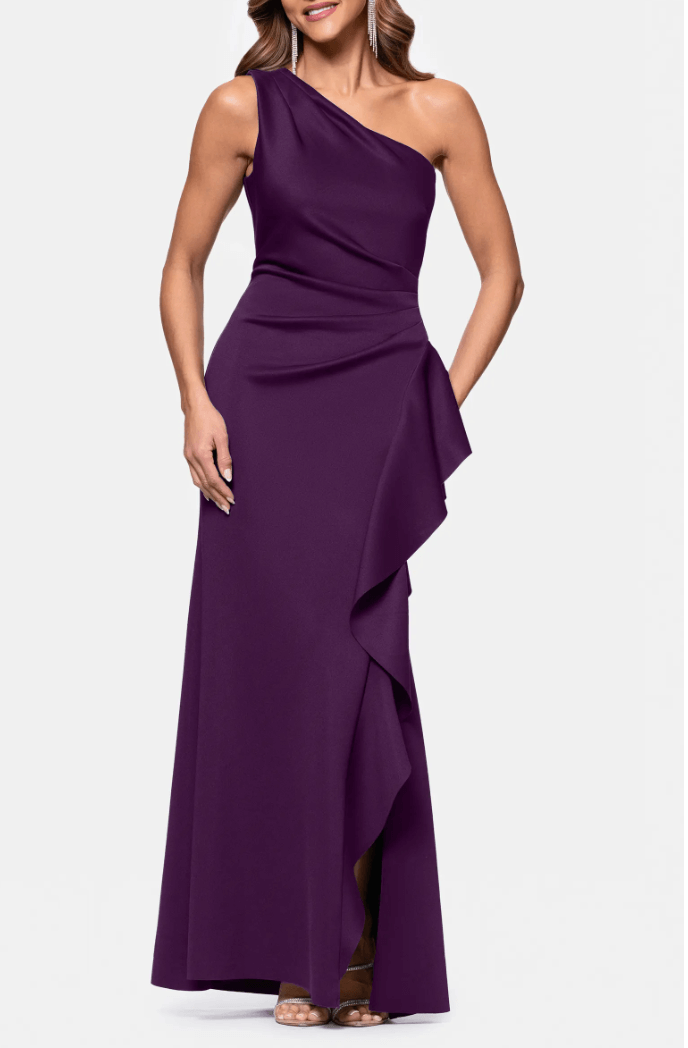 crepe scuba gown - mother of the bride dresses